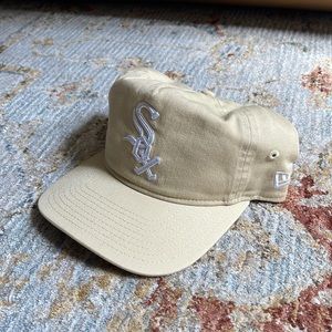 Chicago White Sox Golf Hat Cream color